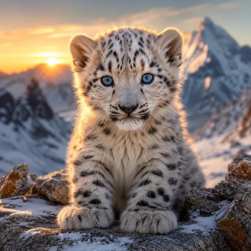 Whimsical Baby Animal Portrait Generator