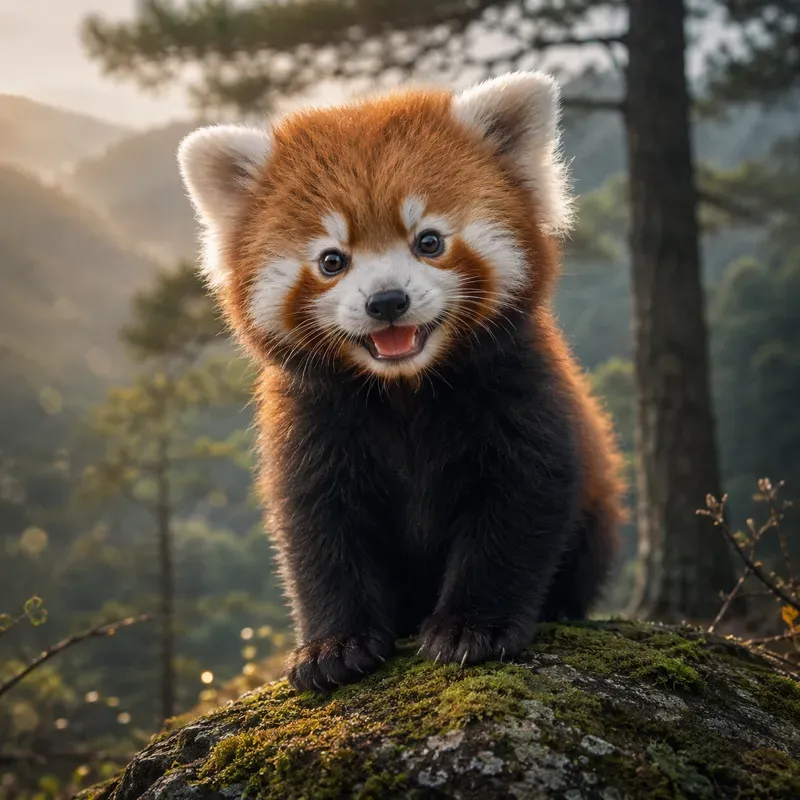 Whimsical Baby Animal Portrait Generator