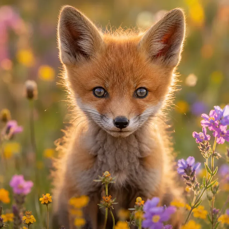 Whimsical Baby Animal Portrait Generator