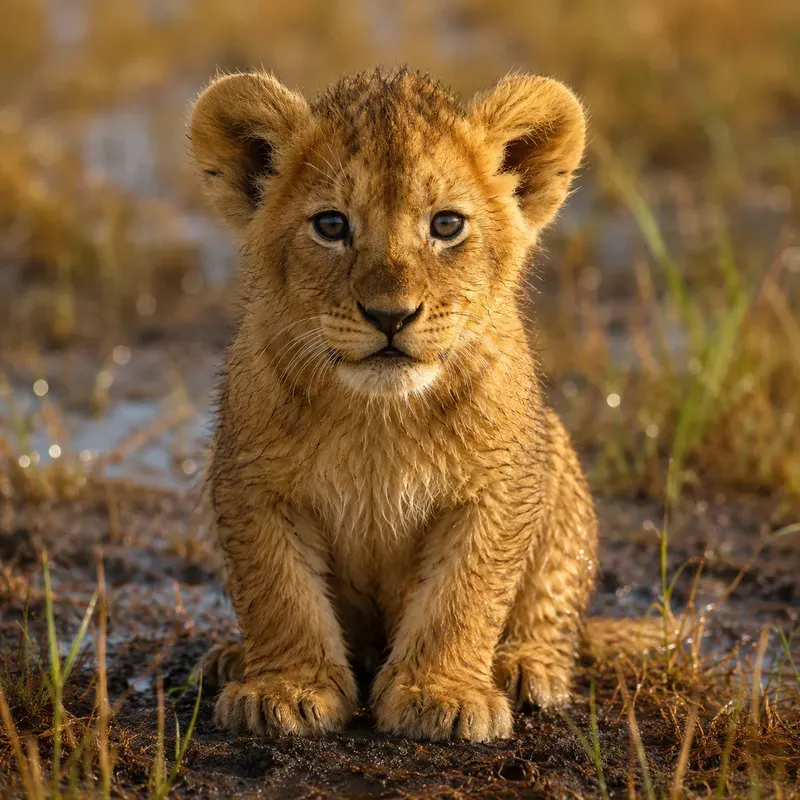Whimsical Baby Animal Portrait Generator