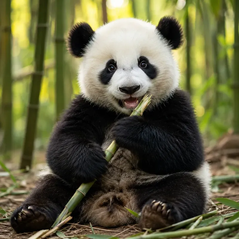 Whimsical Baby Animal Portrait Generator