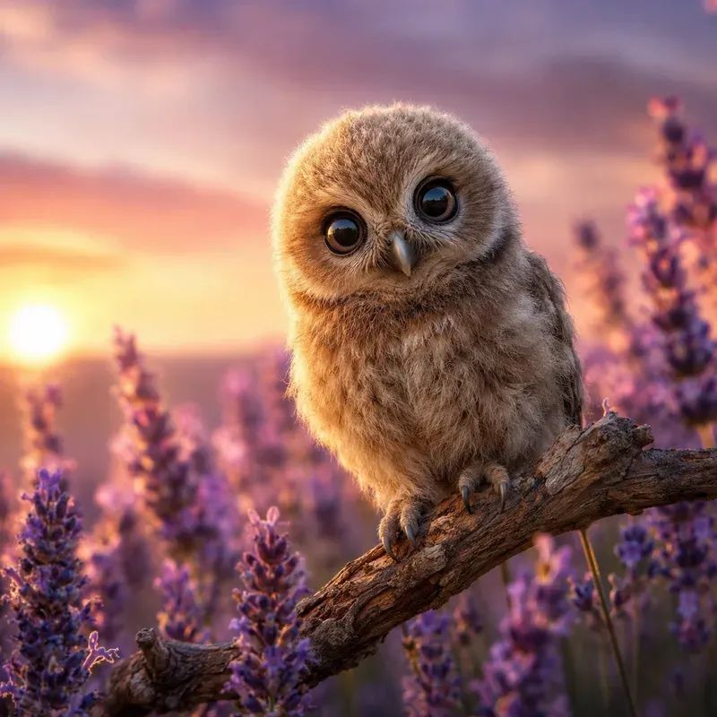 Whimsical Baby Animal Portrait Generator