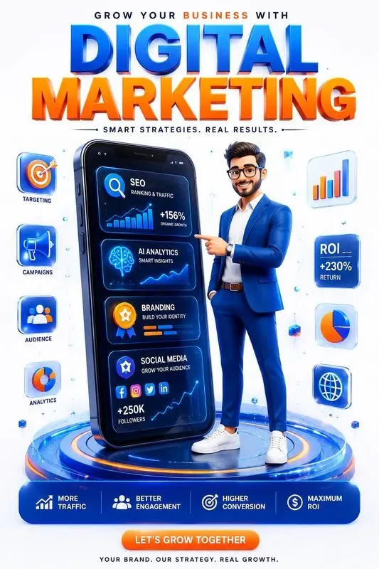 Futuristic Marketing Promo Posters