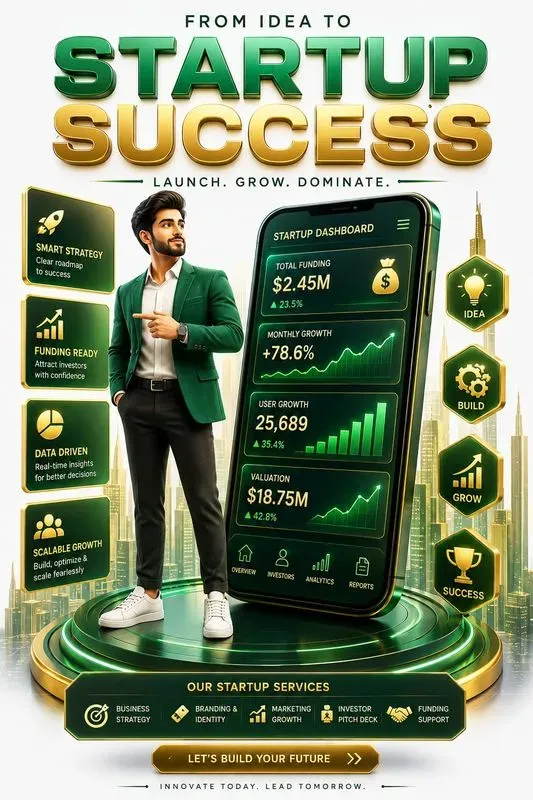 Futuristic Marketing Promo Posters
