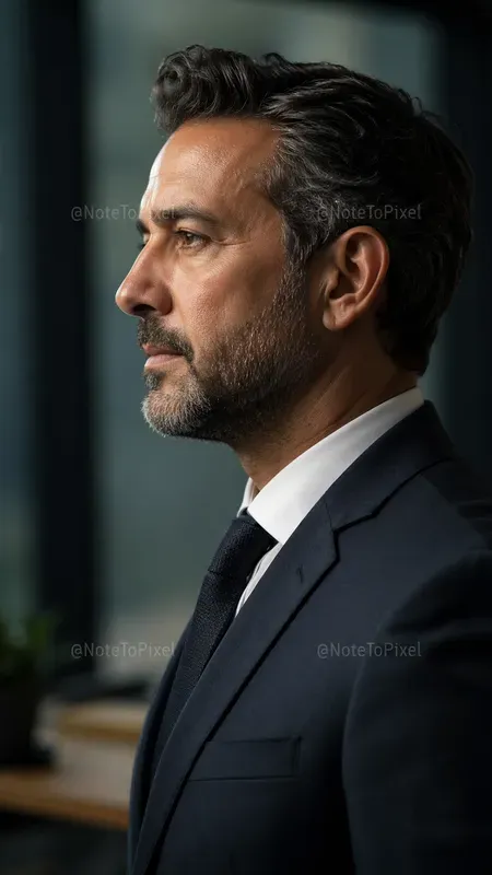 Side Profile Cinematic Portrait Creators