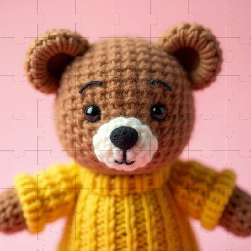 Ultrarealistic Knitted Plush Animals