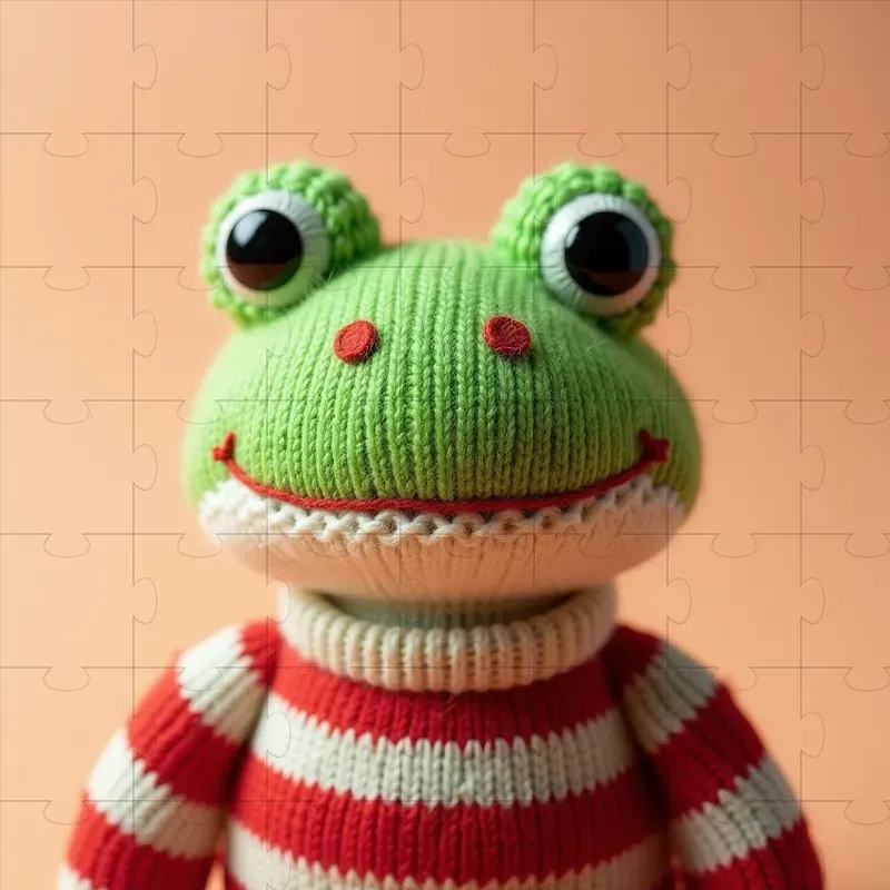 Ultrarealistic Knitted Plush Animals