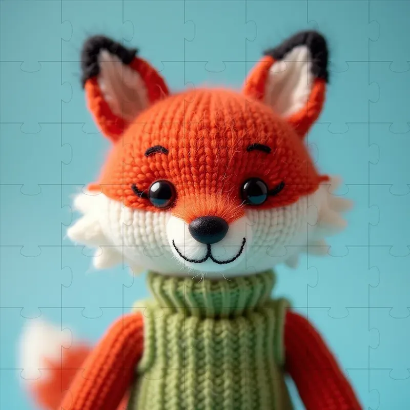 Ultrarealistic Knitted Plush Animals