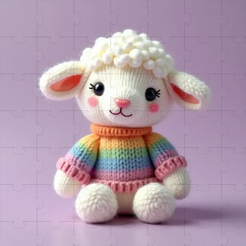 Ultrarealistic Knitted Plush Animals