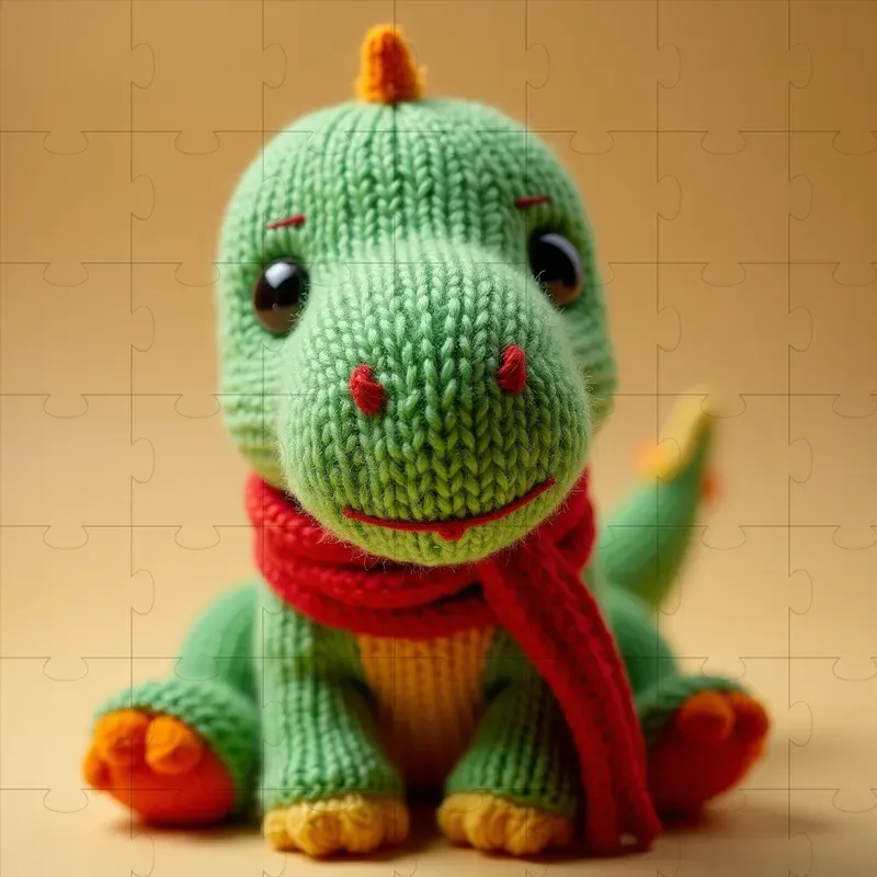Ultrarealistic Knitted Plush Animals