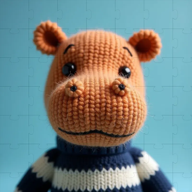 Ultrarealistic Knitted Plush Animals