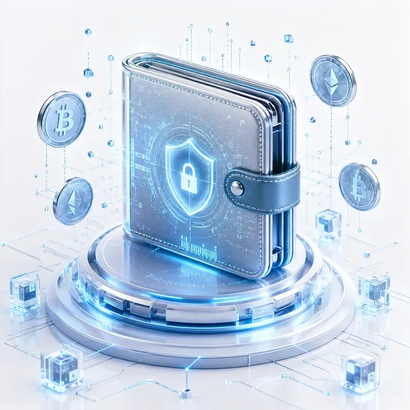 Futuristic Crypto Asset Icon Studios