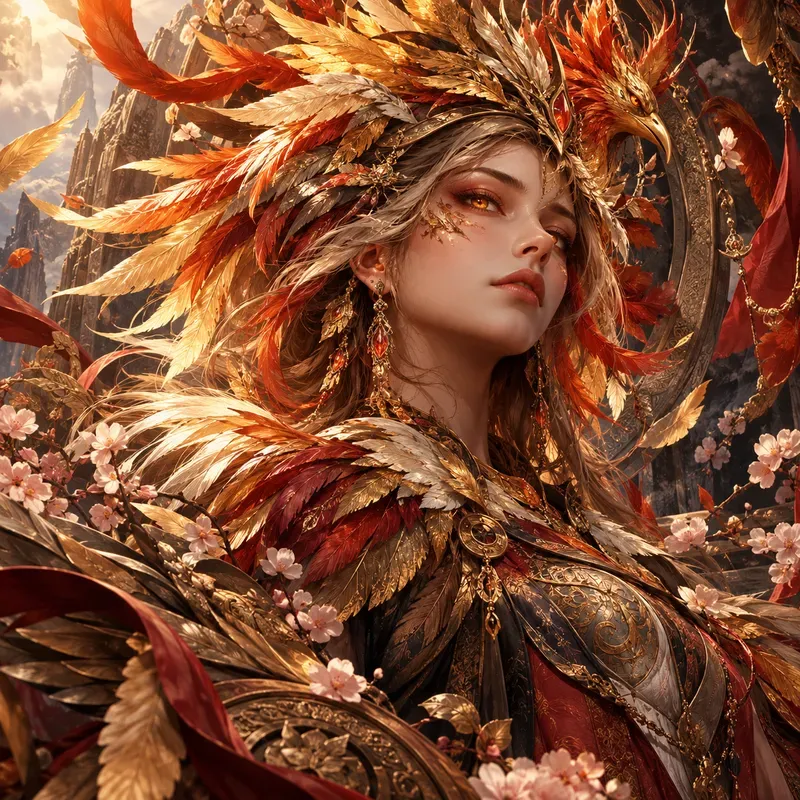 Ornate Mythic Portraits Fantasy Art