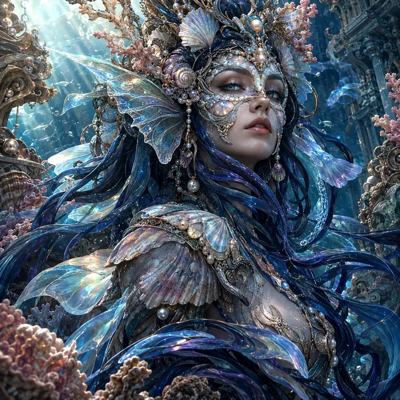 Ornate Mythic Portraits Fantasy Art