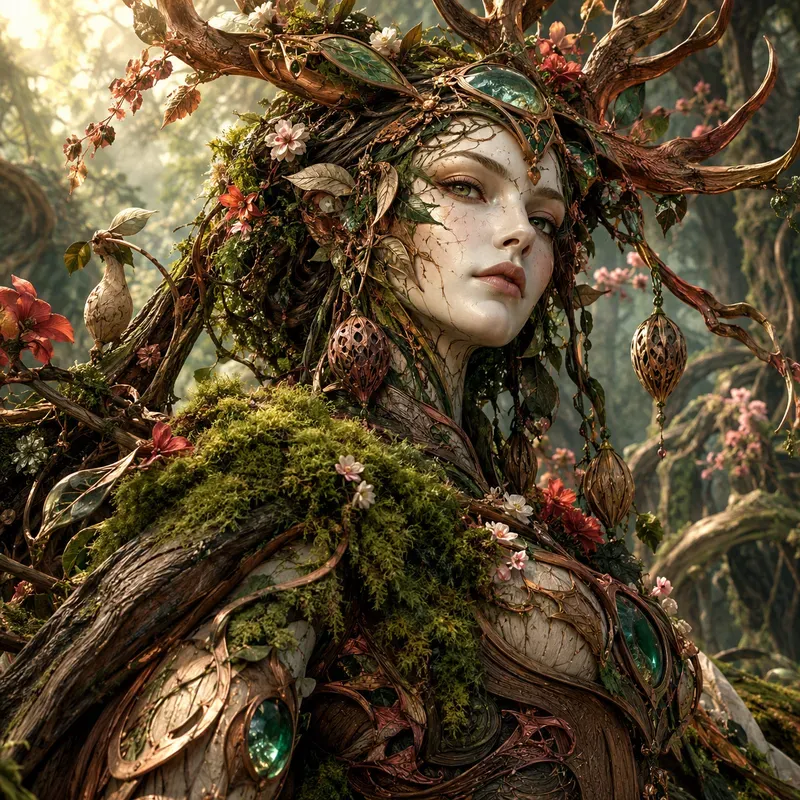 Ornate Mythic Portraits Fantasy Art
