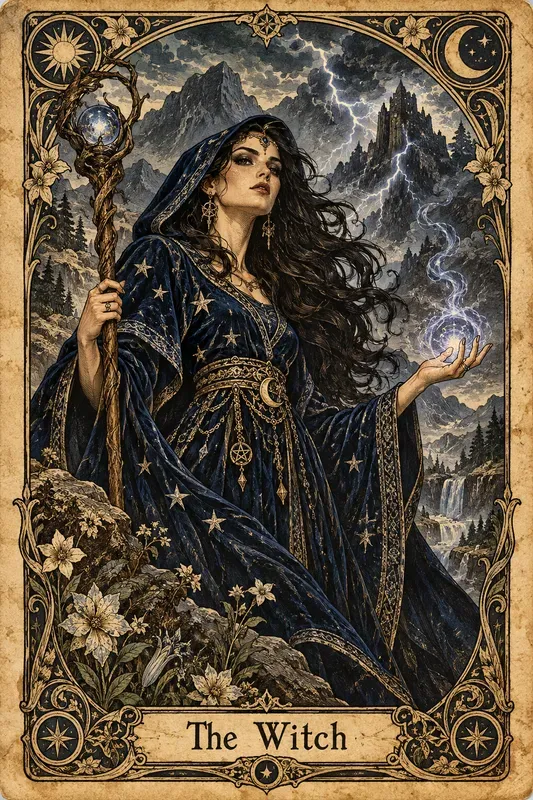 Vintage Fairy Tale Tarot Illustrations