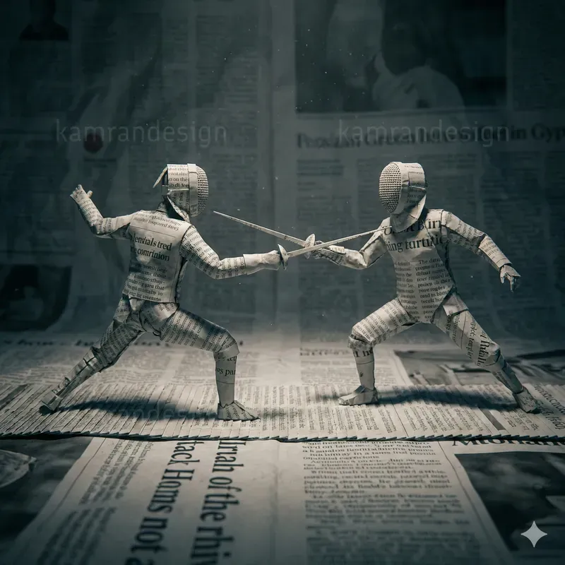 Realistic Papercraft Action Shots