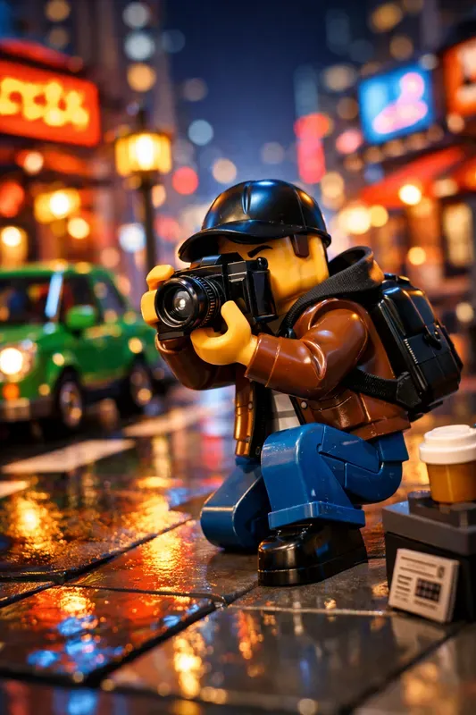 Cinematic Legostyle Reallife Characters