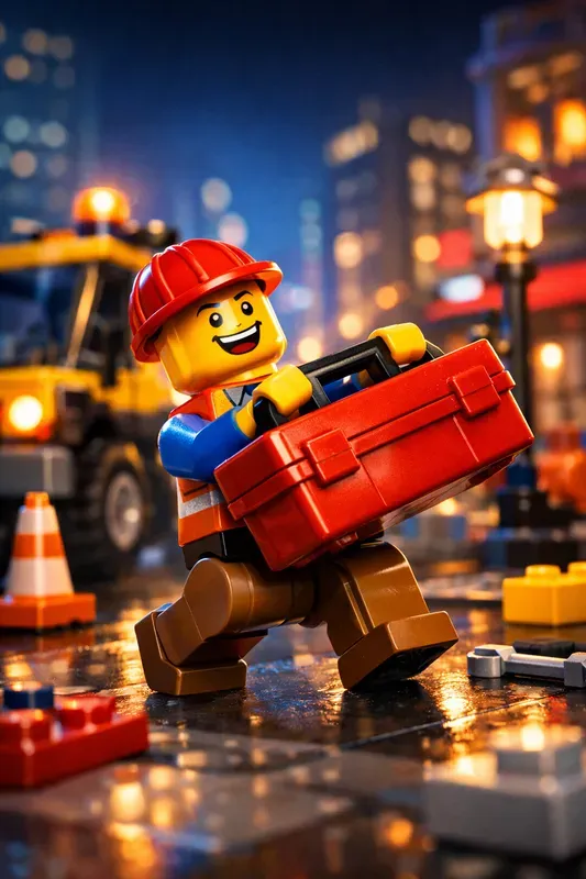 Cinematic Legostyle Reallife Characters
