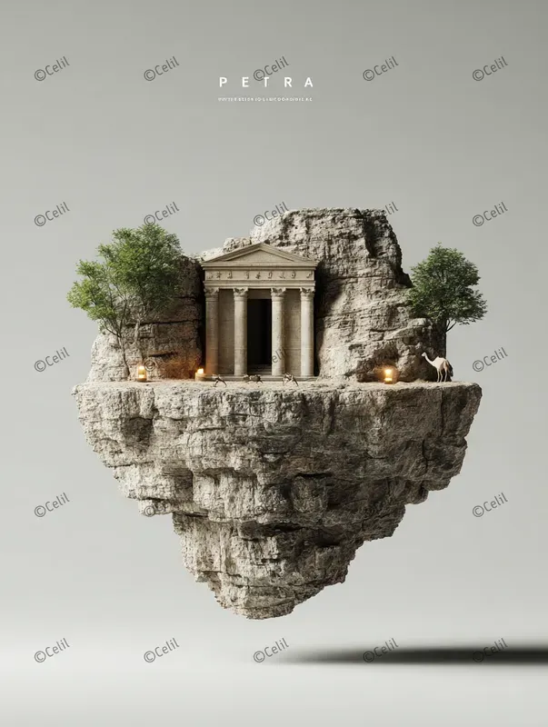 Surreal Floating Cities