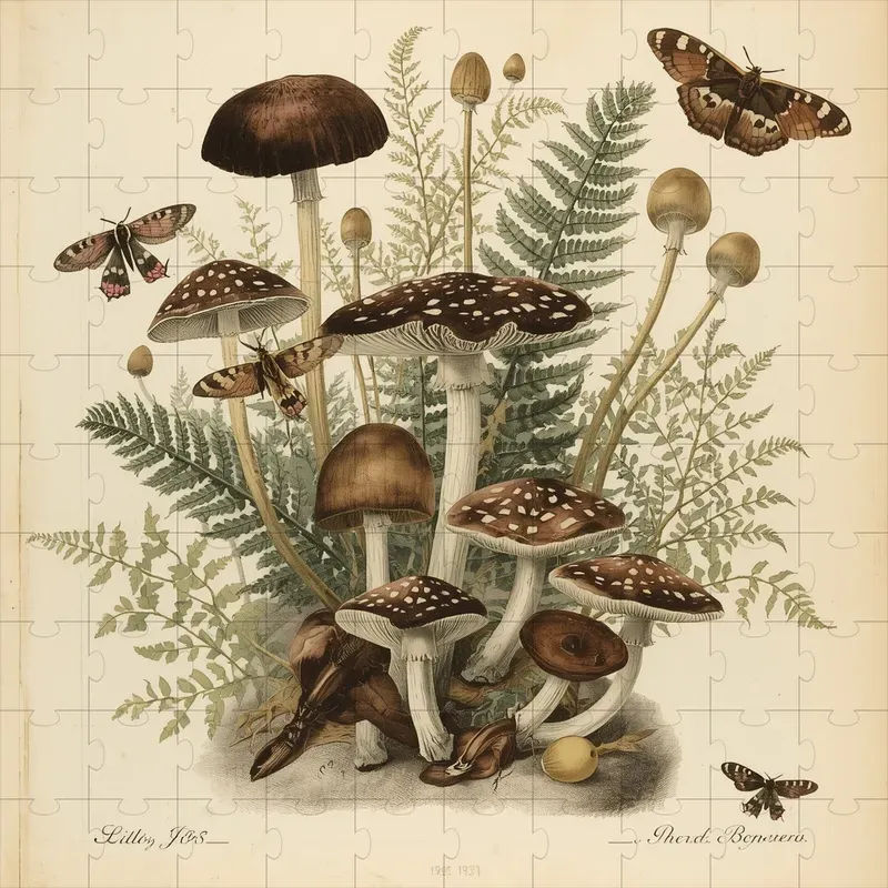 Enchanted Gothic Botanical Illustrations