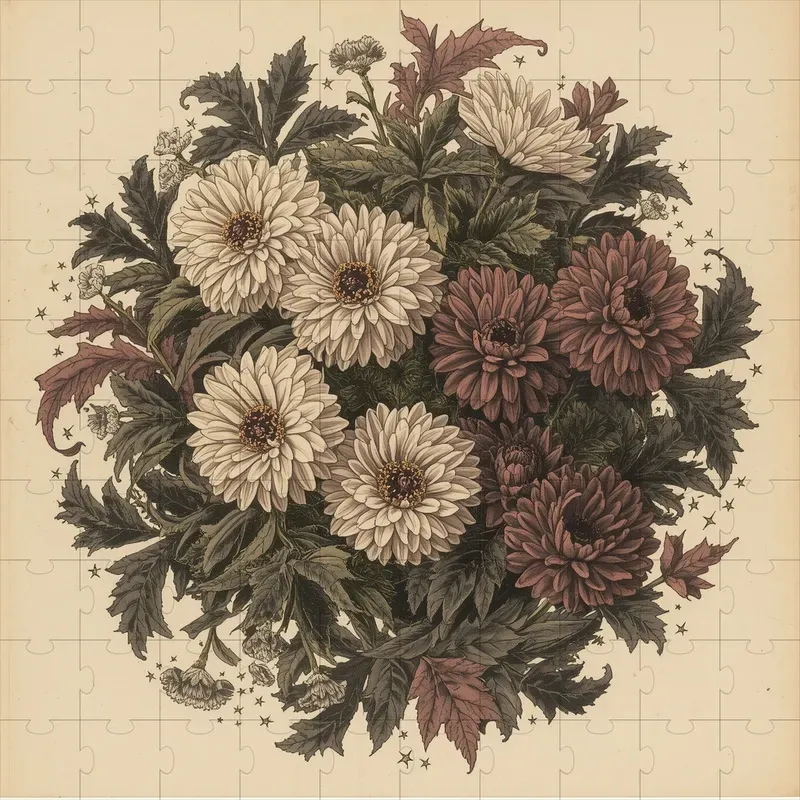 Enchanted Gothic Botanical Illustrations