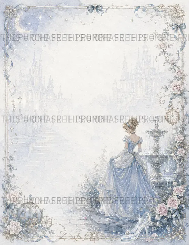 Midnight Fairytale Journal Pages