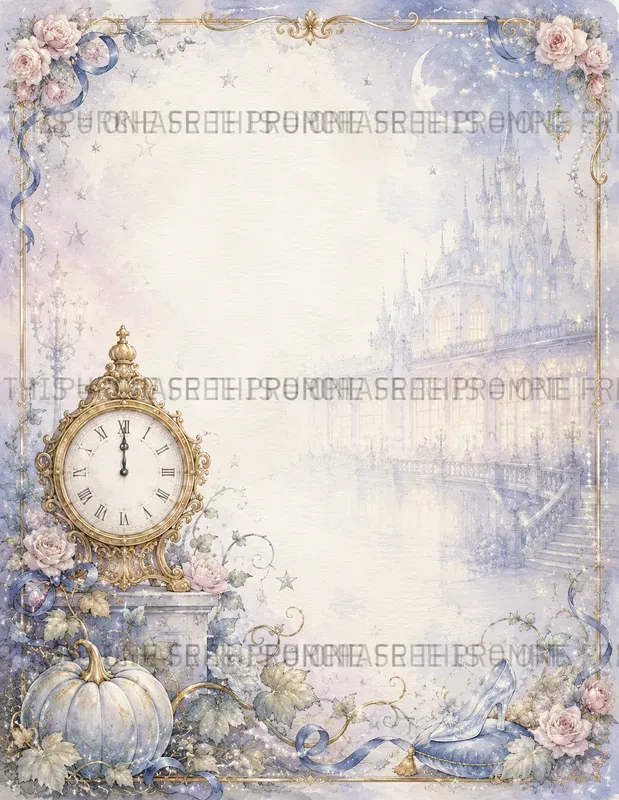 Midnight Fairytale Journal Pages