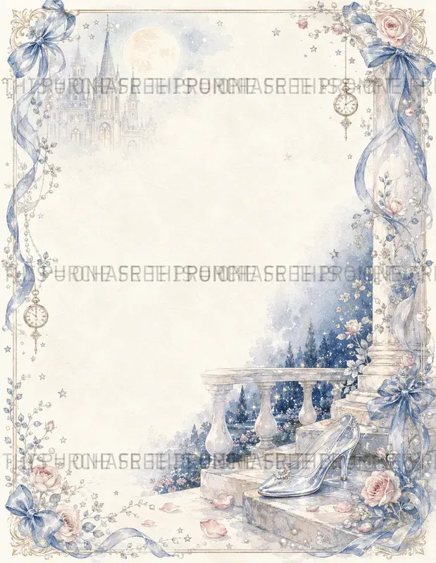 Midnight Fairytale Journal Pages