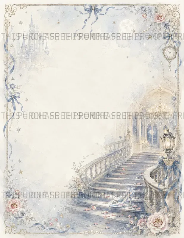 Midnight Fairytale Journal Pages