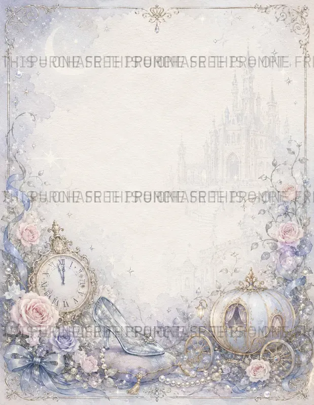 Midnight Fairytale Journal Pages