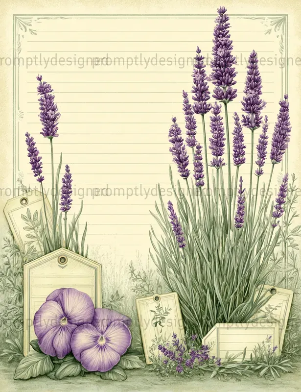 Vintage Seed Catalog Pages