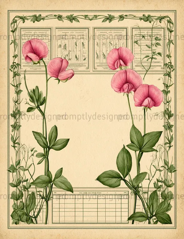 Vintage Seed Catalog Pages