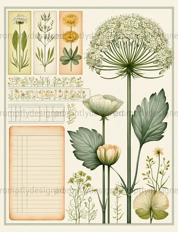 Vintage Seed Catalog Pages