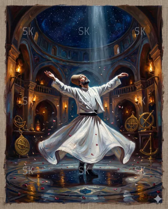 Cinematic Beautiful Oil Paintings