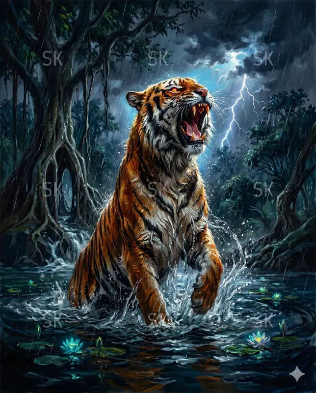 Cinematic Beautiful Oil Paintings