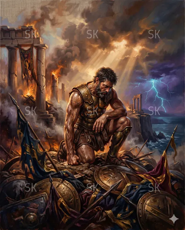 Cinematic Beautiful Oil Paintings