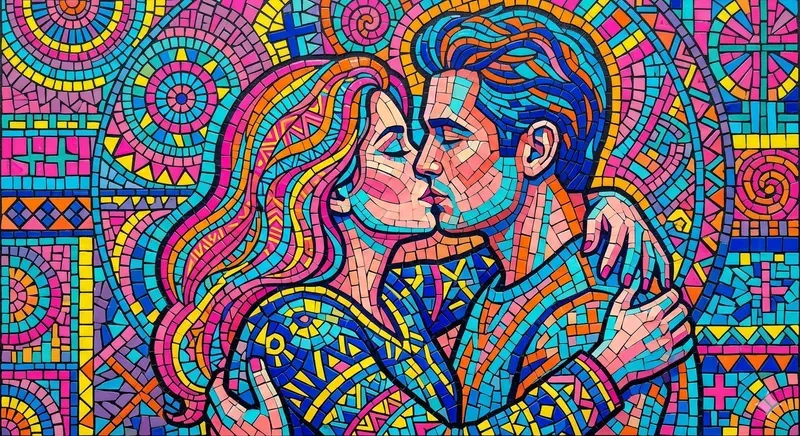 Vibrant Pop Byzantine Mosaic Makers