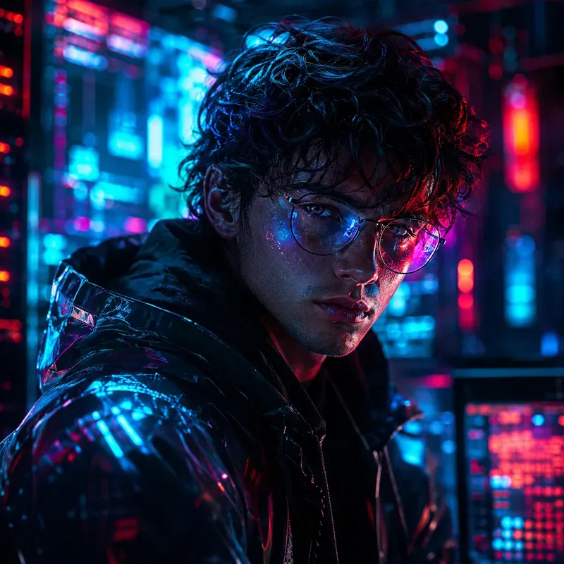 Ultimate Neon Portrait Generator 8K Pro