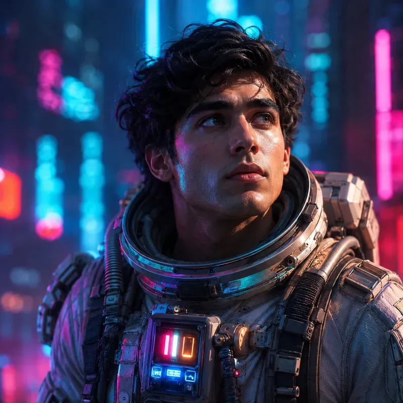Ultimate Neon Portrait Generator 8K Pro