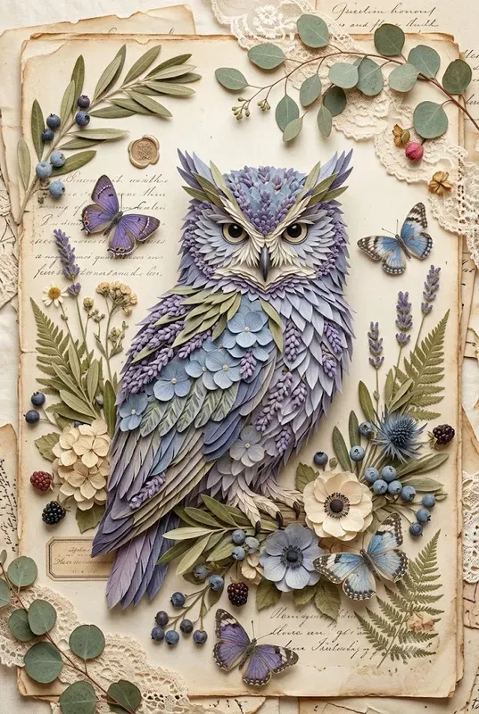 Floral 3D Animal Characters