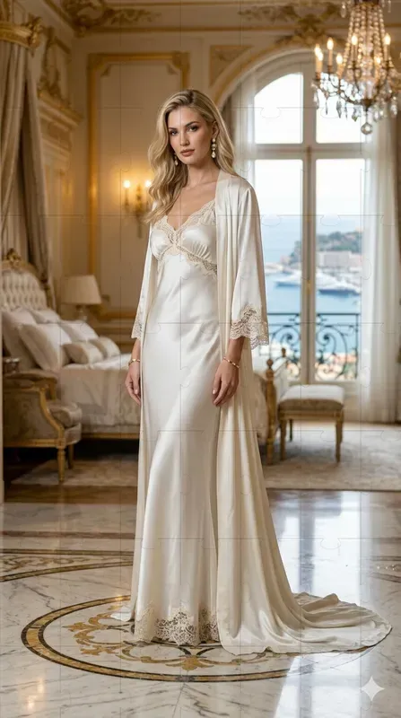 Luxury Silk Satin Apparel Portraits