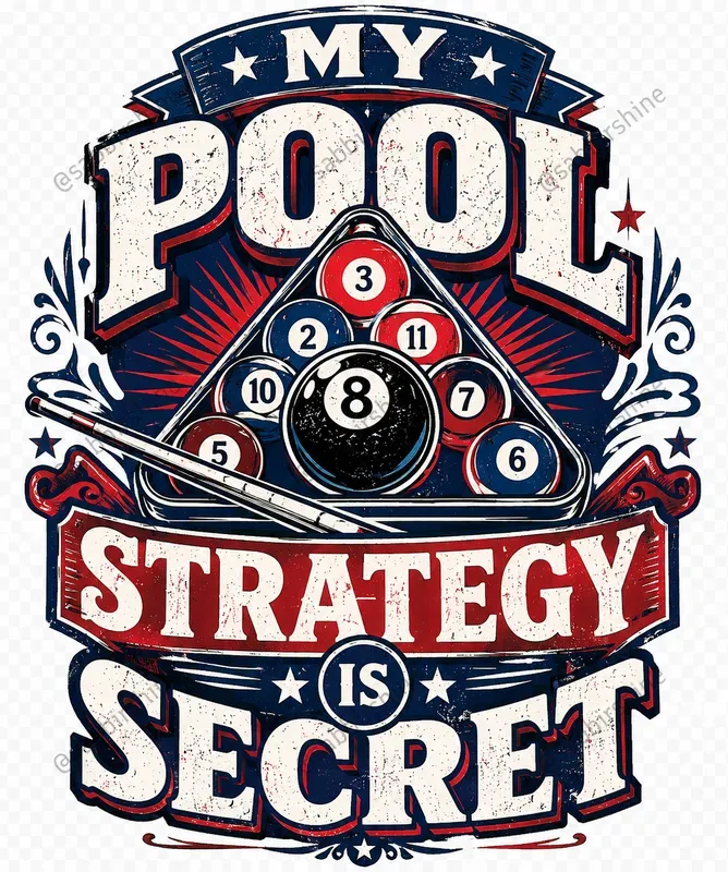 Funny Pool Billiards Tshirt Designs