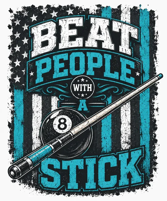 Funny Pool Billiards Tshirt Designs