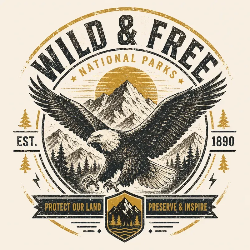 Vintage Animal Heritage Tshirt Generator