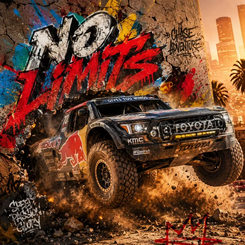 Graffiti Offroad Truck Art