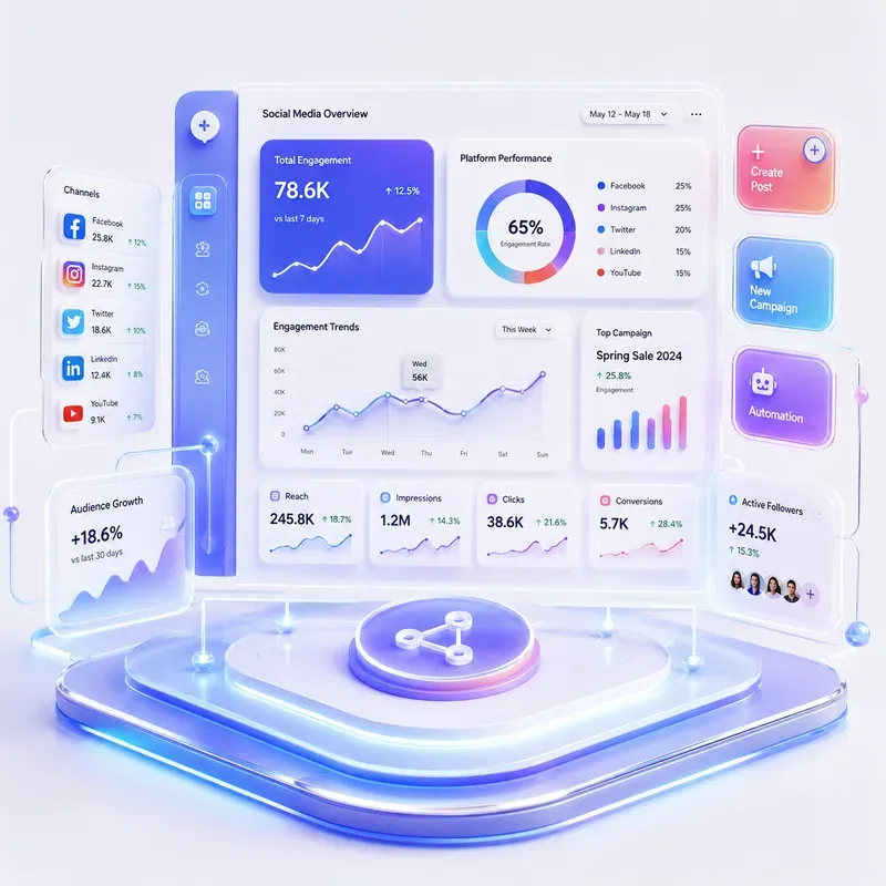 Premium Marketing Analytics Visuals
