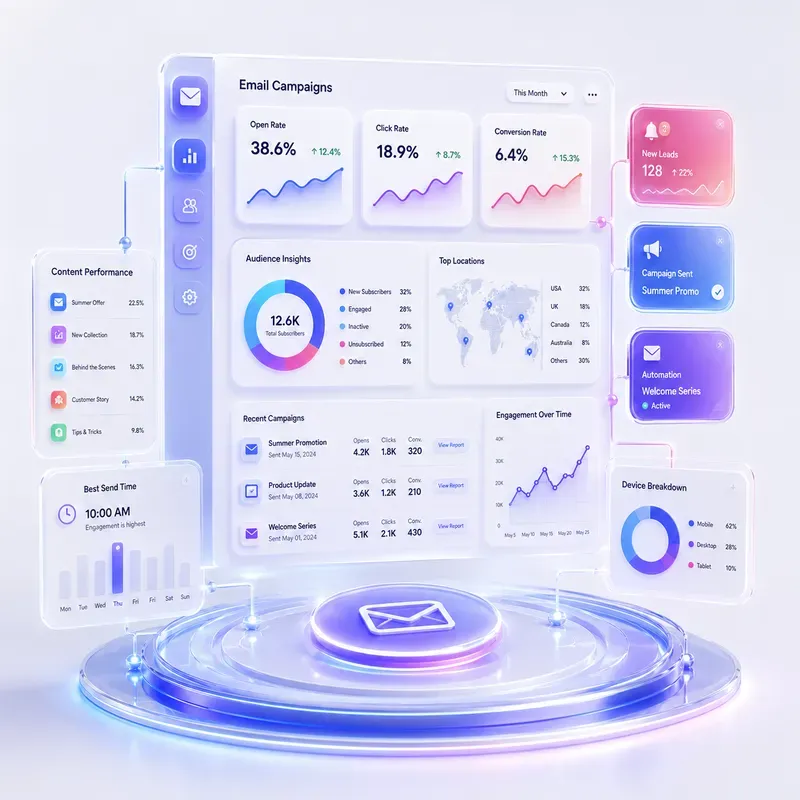Premium Marketing Analytics Visuals