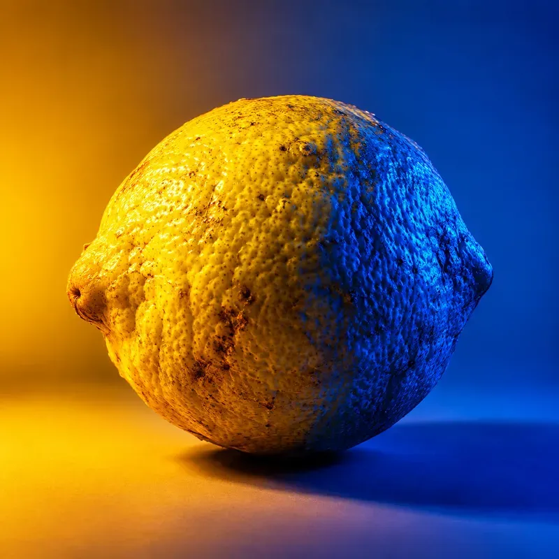 Surreal Neon Object Portraits