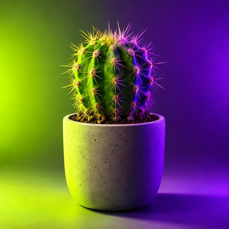 Surreal Neon Object Portraits